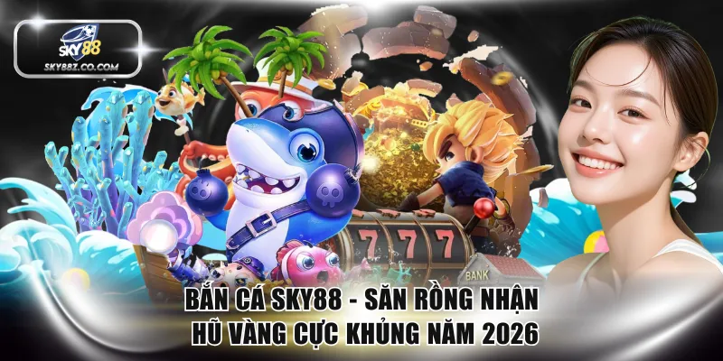 Bắn Cá SKY88 - Săn Rồng Nhận Hũ Vàng Cực Khủng Năm 2026