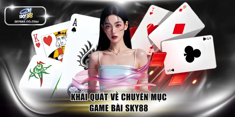 Khái quát về chuyên mục cược game bài SKY88