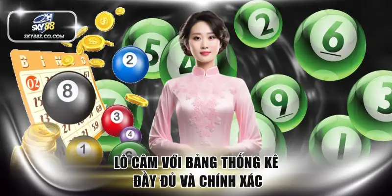 Lô câm với bảng thống kê đầy đủ và chính xác
