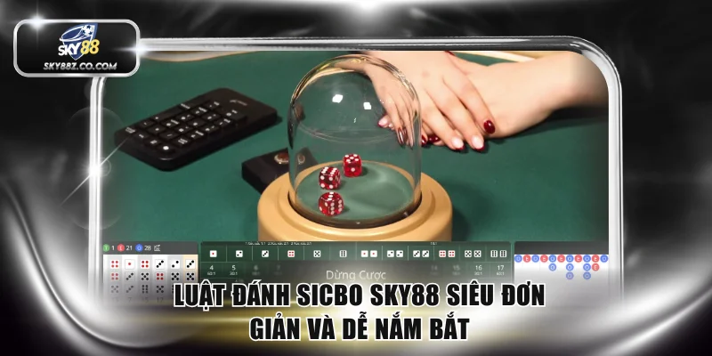 Luật đánh Sicbo SKY88 siêu đơn giản và dễ nắm bắt