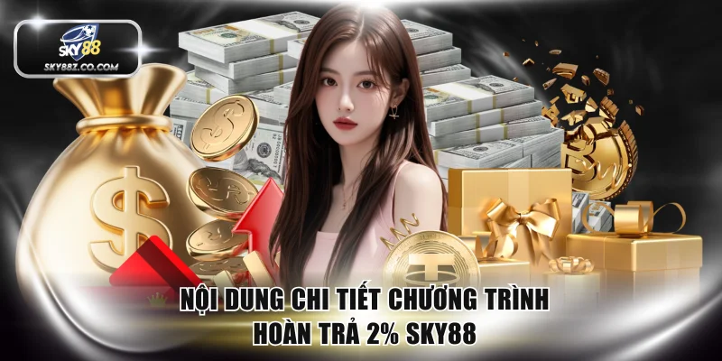 Nội dung chi tiết chương trình hoàn trả 2% SKY88